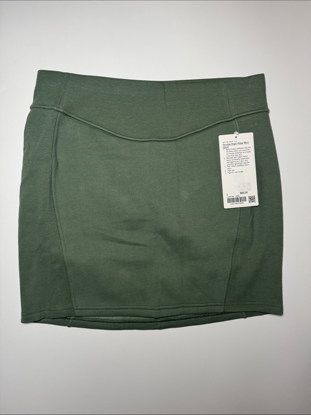 lululemon athletica Deep Olive Mini Skirt